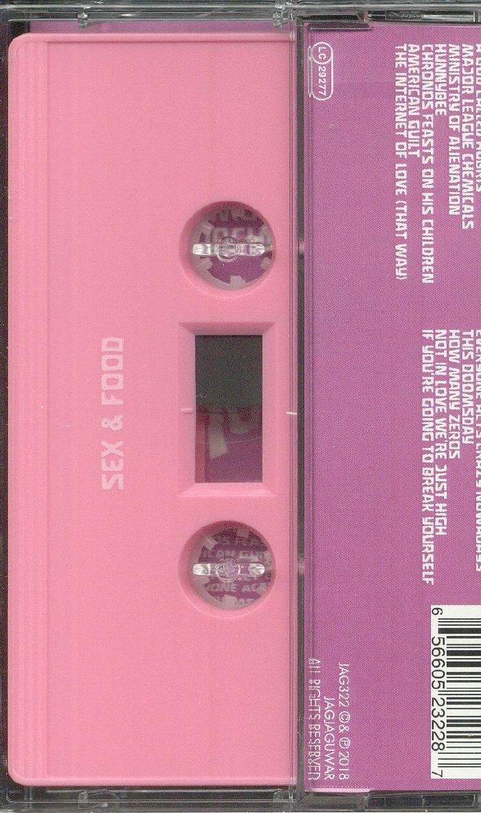 Unknown Mortal Orchestra – Sex & Food (Cassette, Jagjaguwar, 2018) Back Cover