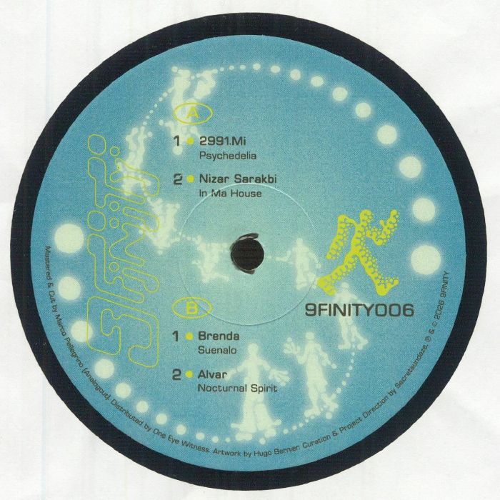 Various – 9FINITY006 (12", 9FINITY, 2025) Back Cover
