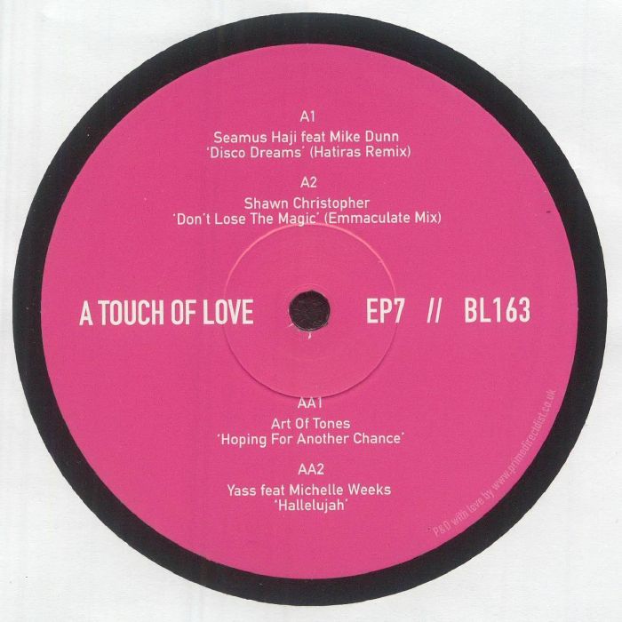 Various / – A Touch Of Love EP7 (12", Big Love, 2026) Back Cover
