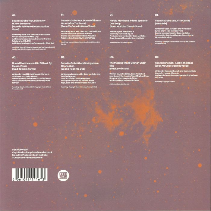 Various – Decade One (2x12", Good Vibrations, 2026) Back Cover