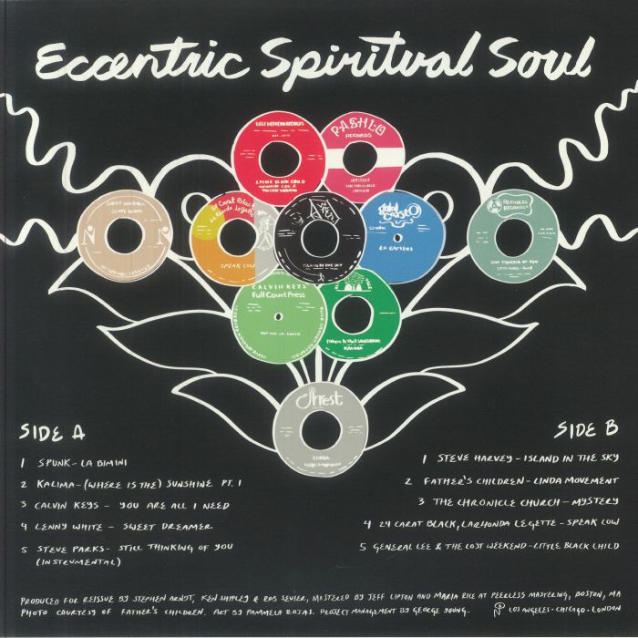 Various – Eccentric Spiritual Soul (LP, Numero Group, 2025) Back Cover