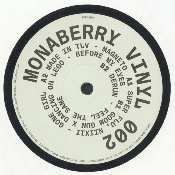 Various – Monaberry Vinyl 002 (12", Monaberry, 2025) back cover