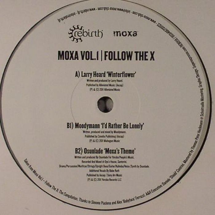 Various – Moxa Vol.1 | Follow The X (12", Rebirth, 2011) Back Cover