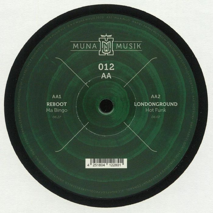 Various – Muna Musik 012 (12", Muna Musik, 2020) Back Cover