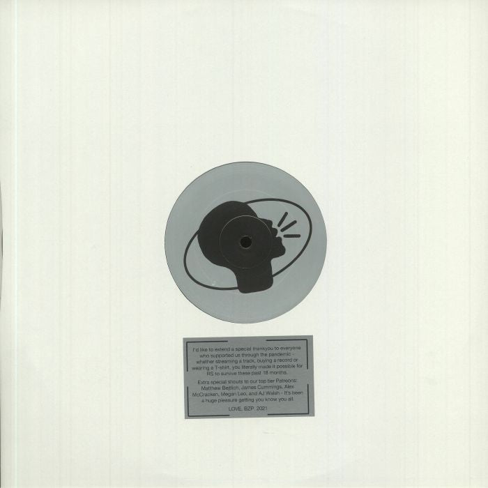 Various – Shouts 2021 Sampler Vol. II (12", Rhythm Section International, 2021) Back Cover