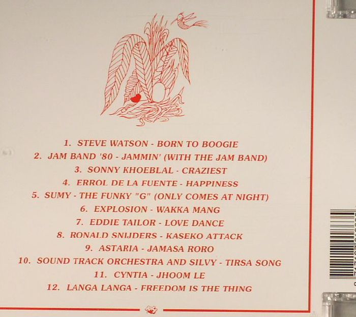 Various – Surinam Funk Force (CD, Rush Hour, 2016) Back Cover