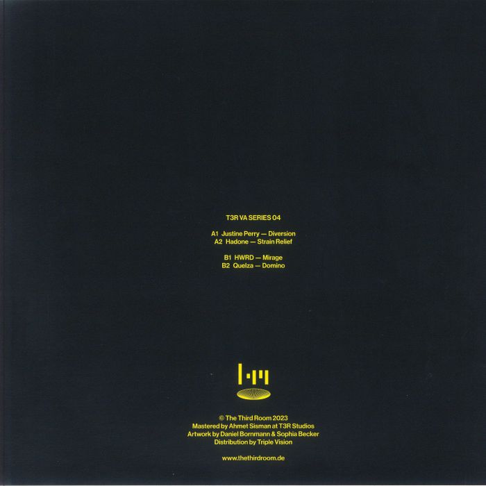 Various – T3R VA Series 04 (12", The Third Room, 2024) Back Cover