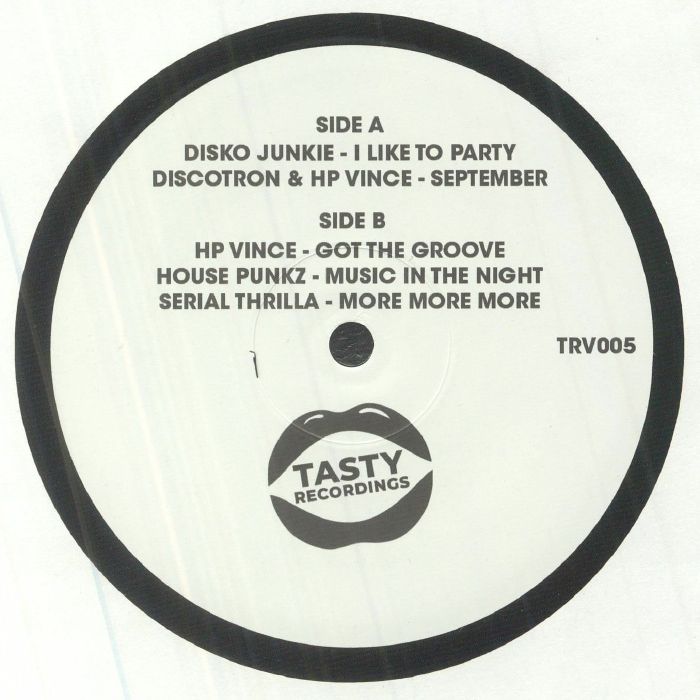 Various – Tasty Recordings Sampler 005 (12", Tasty Recordings, 2023) Back Cover