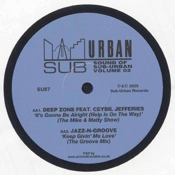 Various – The Sound Of Sub-Urban Volume 02 (12", Sub-Urban, 2025) back cover