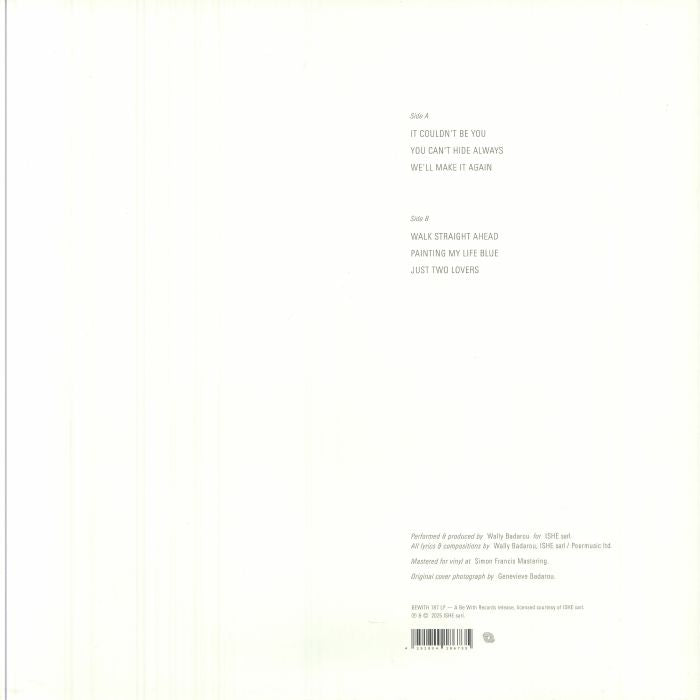 Wally Badarou – Simple Things (LP, Be With Records, 2024) Back Cover