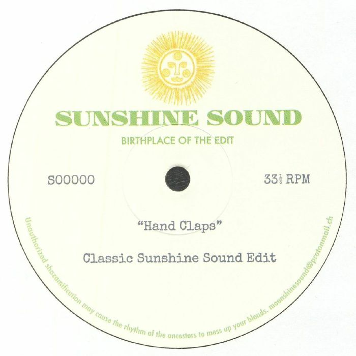 Walter Gibbons – The Ten Commandments Are The Law Of The Land (10", Sunshine Sound, 2022) Back Cover