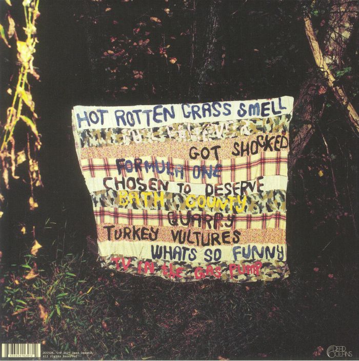 Wednesday – Rat Saw God (LP, Clear w/ Yellow and Purple Splatter, Dead Oceans, Dead Oceans, 2025) back cover