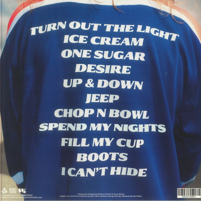 Winston Surfshirt – Winston (LP, Sweat It Out!, 2025) back cover