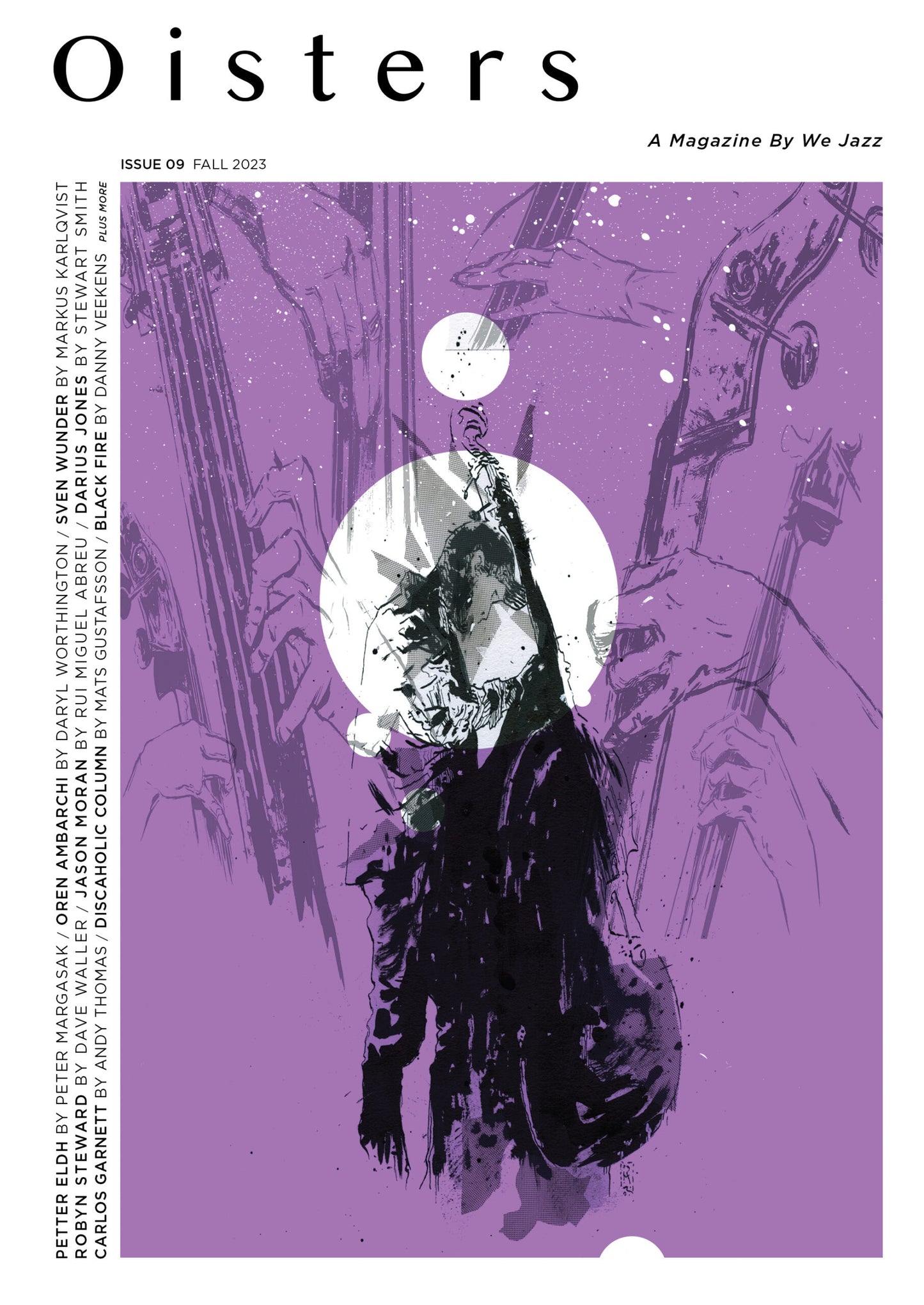 We Jazz Magazine – We Jazz Magazine Issue 09: "Oisters" (Magazine, We Jazz) Front Cover