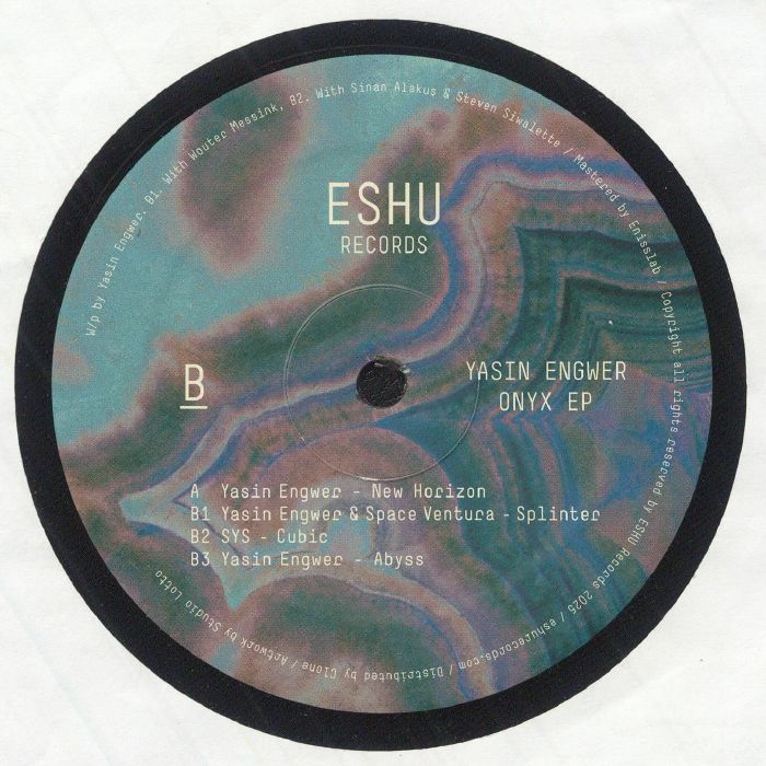 Yasin Engwer – Onyx (12", ESHU Records, 2026) Back Cover