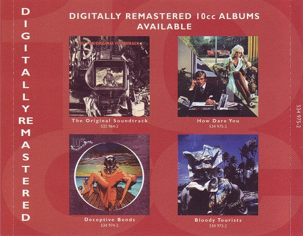 10cc - How Dare You! (CD) Mercury CD 0731453497528