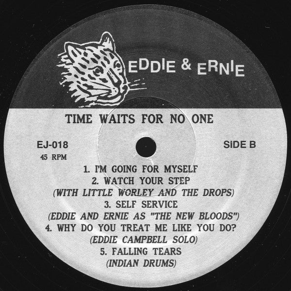 Eddie And Ernie – Time Waits For No One (LP, Cairo Records, 2018) Image 4