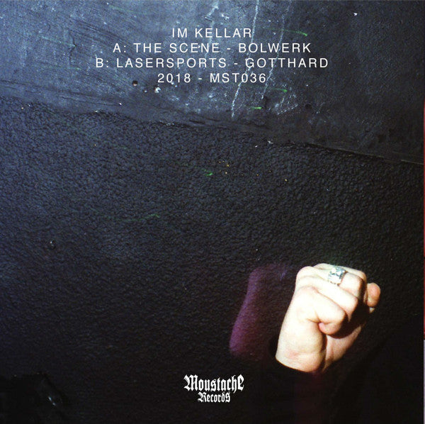 Im Kellar – The Scene EP (12", Moustache Records, 2018) Back Cover