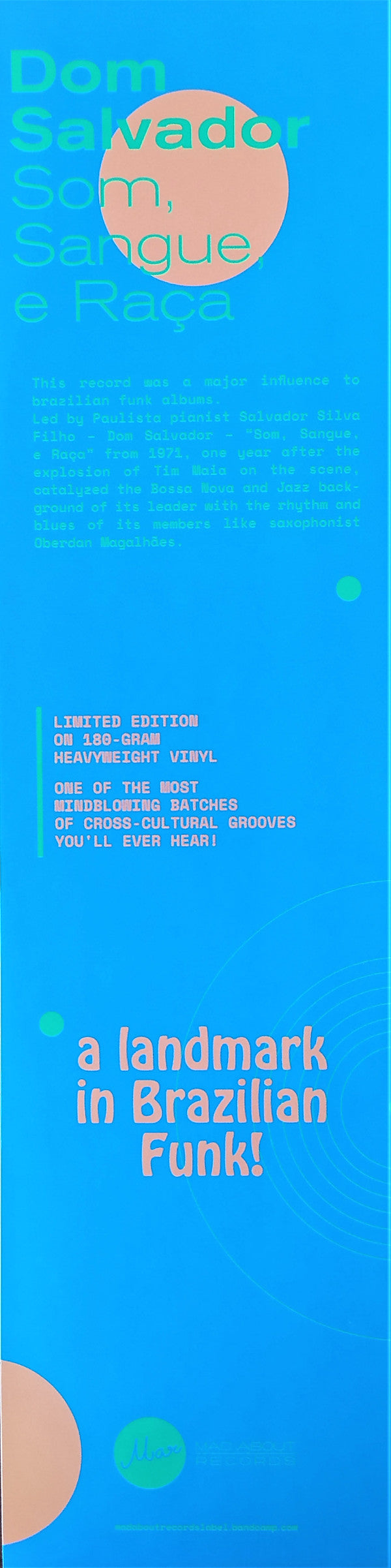 Dom Salvador E Abolição : Som, Sangue E Raça (LP, Album, Ltd, Num, 180)