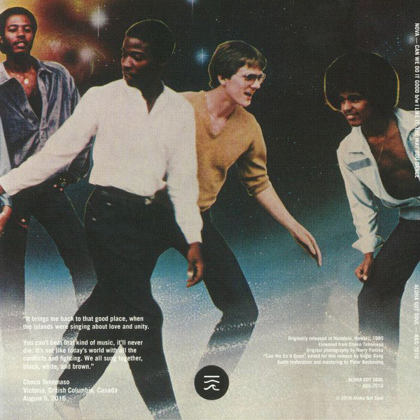Nova – Can We Do It Good (7", Aloha Got Soul, 2018) Back Cover