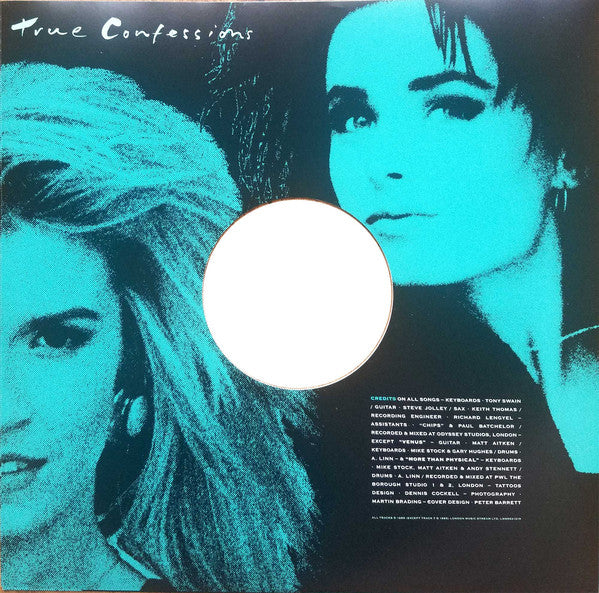 Bananarama : True Confessions (LP, Album, Ltd, RE, Gre + CD, Album, Ltd, RE)