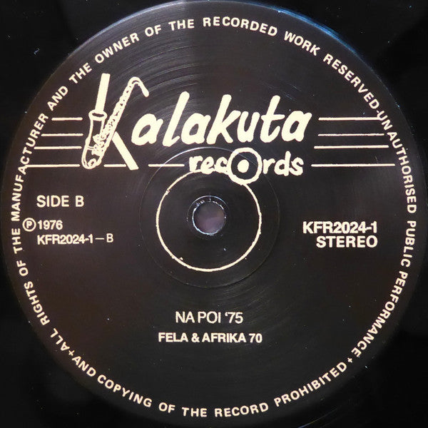 Fela Anikulapo Kuti Afrika 70 – Yellow Fever (LP, Knitting Factory Records, 2019) Image 4