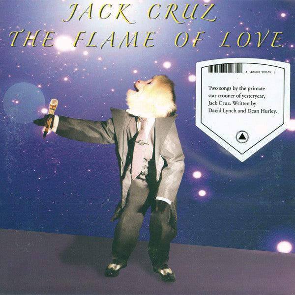 David Lynch Jack Cruz – The Flame Of Love (7", Sacred Bones Records, 2020) Image 5