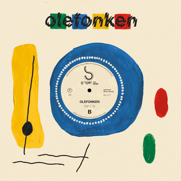Olefonken – Ubuntu Tutu (12", Snorkel Records, 2020) Back Cover