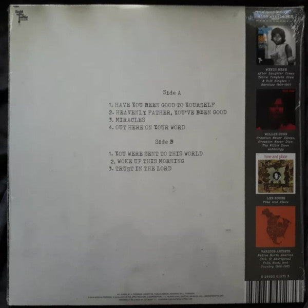 Johnnie Frierson – Have You Been Good To Yourself (LP, Light In The Attic, 2021) Back Cover