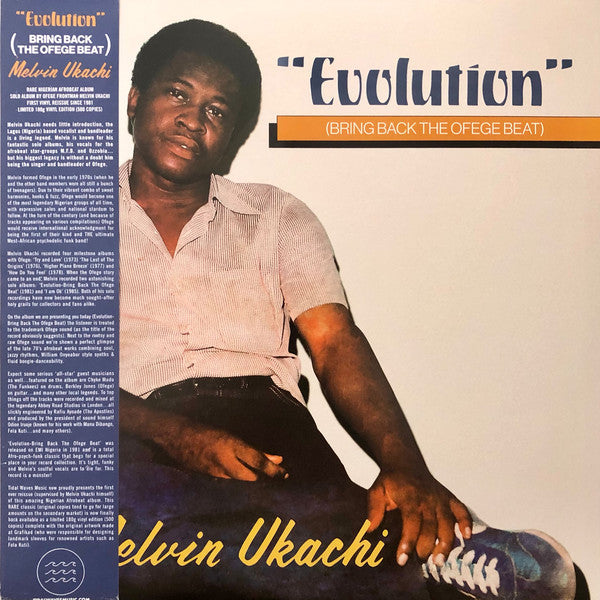 Melvin Ukachi – Evolution (Bring Back The Ofege Beat) (LP, Tidal Waves Music, 2021) Image 5