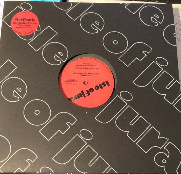 The Pearls – No Follow Bad Company (12", Isle Of Jura, 2021) Front Cover