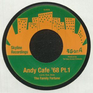 The Family Fortune – Andy Cafe '68 (7", Skyline Recordings, 2021) Front Cover
