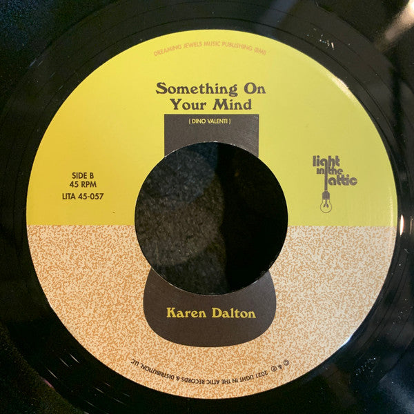 Angel Olsen Karen Dalton – Angel Olsen Plays Karen Dalton (7", Light In The Attic, 2022) Image 5