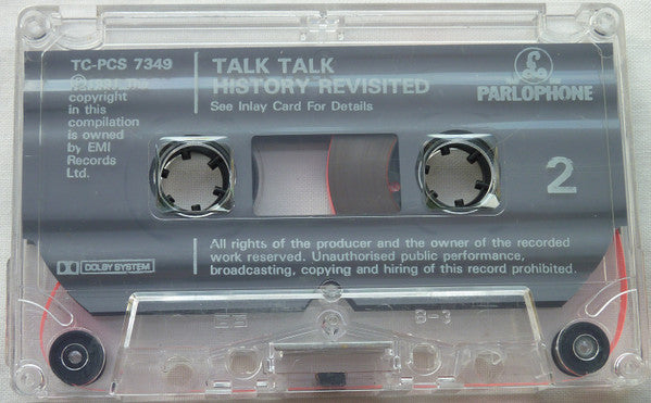 Talk Talk – History Revisited - The Remixes (Cassette, Parlophone, 1991) Image 5