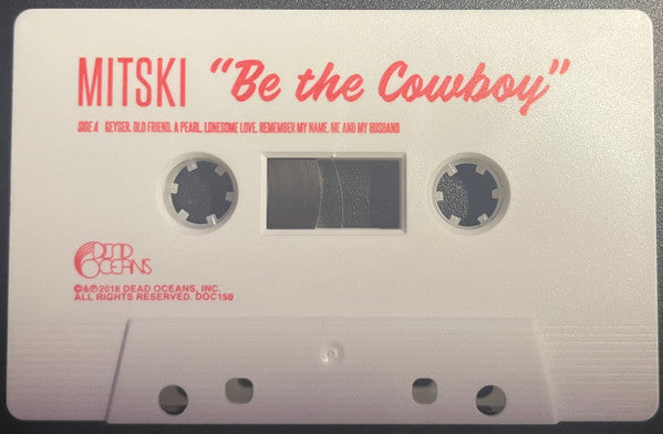 Mitski – Be The Cowboy (Cassette, Dead Oceans, 2021) Back Cover