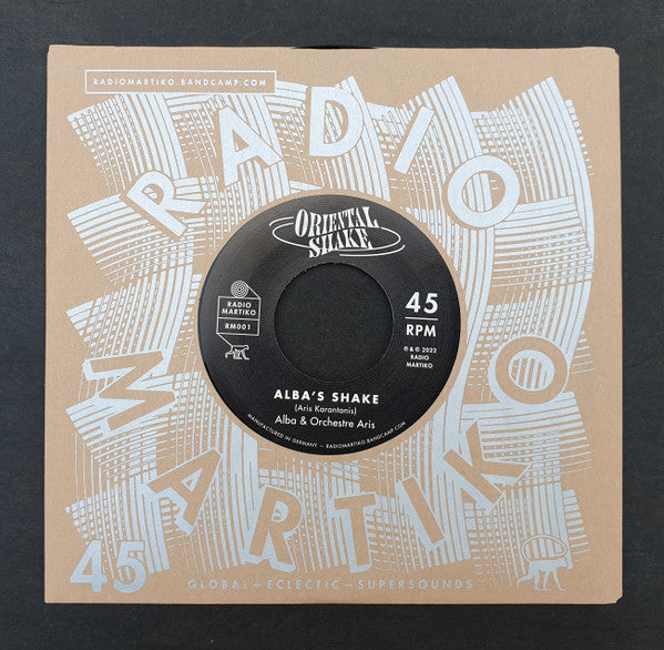 The Latins Alba And Orchestre Aris – Habibi Twist / Alba's Shake (7", Radio Martiko, 2022) Back Cover