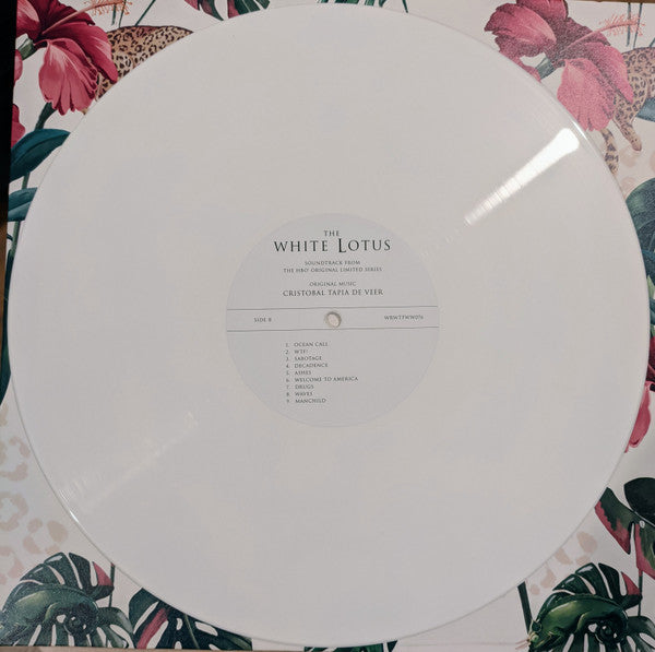 Cristobal Tapia De Veer – The White Lotus (Soundtrack from the HBO® Original Limited Series) (2xLP, Hibiscus Sleeve , White, We Release Whatever The Fuck We Want Records, 2023) Image 5