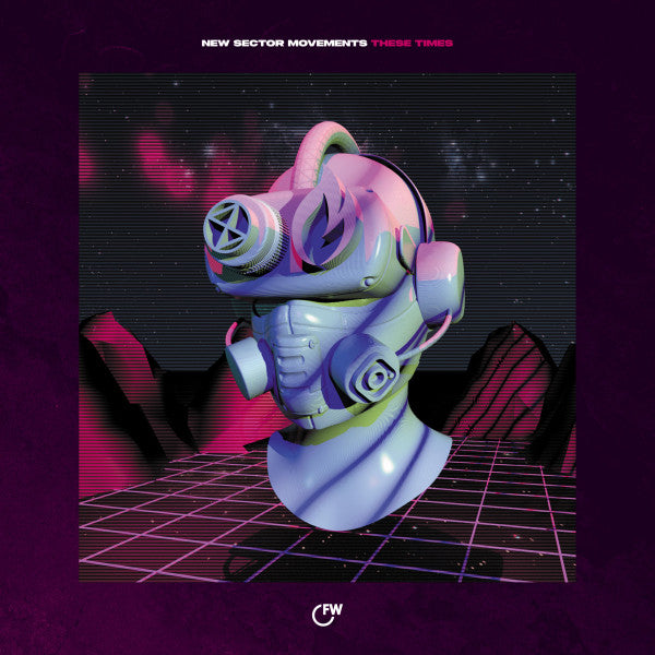New Sector Movements – These Times (12", First Word Records, 2023) Front Cover
