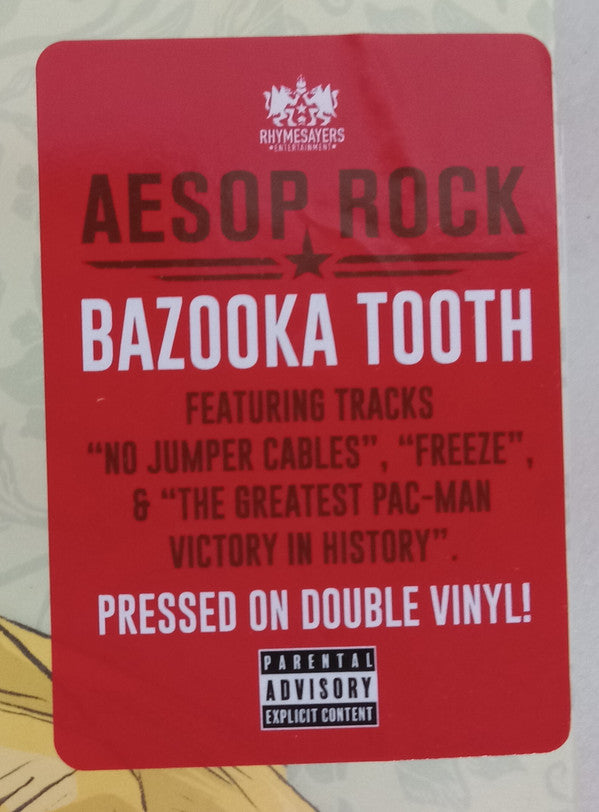 Aesop Rock – Bazooka Tooth (2xLP, Rhymesayers Entertainment, 2023) Image 3
