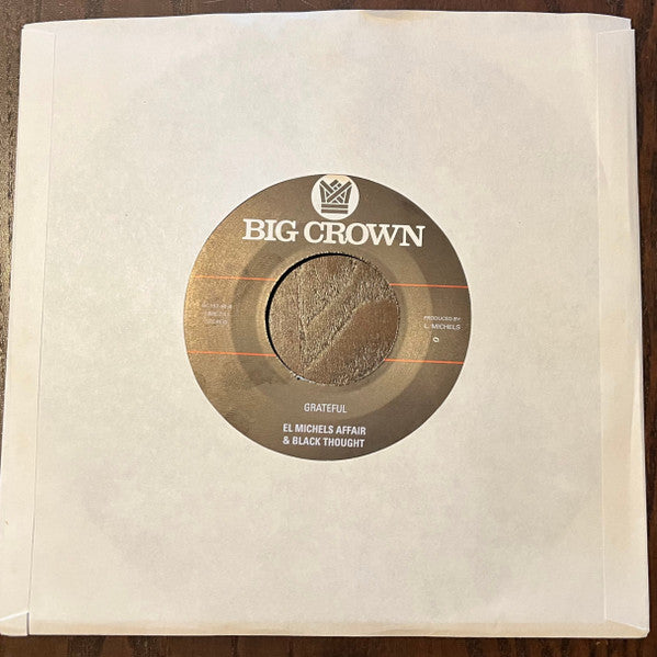 El Michels Affair Black Thought – Glorious Game (7", Big Crown Records, 2023) Image 4
