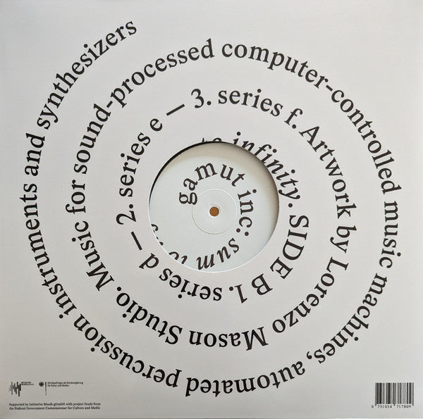 Gamut Inc : Sum To Infinity (12")