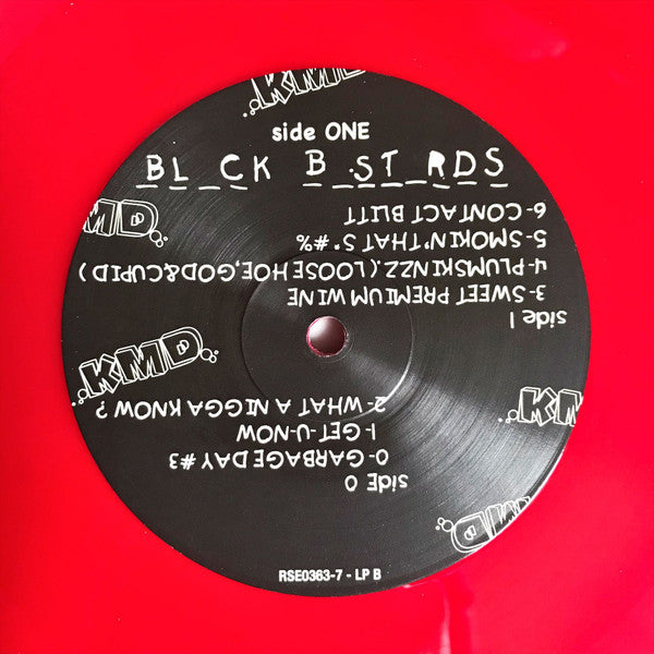 KMD – Bl_ck B_st_rds (2xLP, Red, Gatefold, Rhymesayers Entertainment, 2023) Image 5