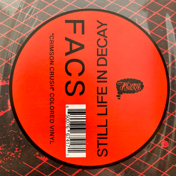 Facs – Still Life In Decay (LP, Red, Trouble In Mind, 2023) Image 5