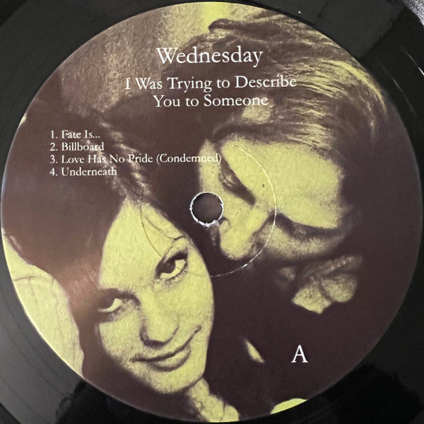 Wednesday – I Was Trying To Describe You To Someone (LP, Dead Oceans, 2023) Image 5