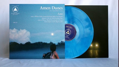 Amen Dunes – Love (LP, Blue White Marble, Sacred Bones Records, 2023) Back Cover