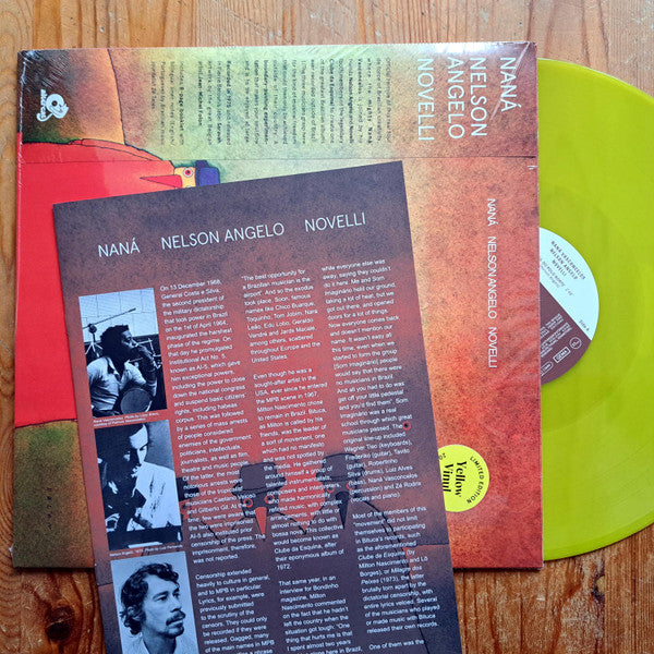 Naná Nelson Angelo Novelli – Naná Nelson Angelo Novelli (LP, Yellow, Altercat Records, 2023) Image 4
