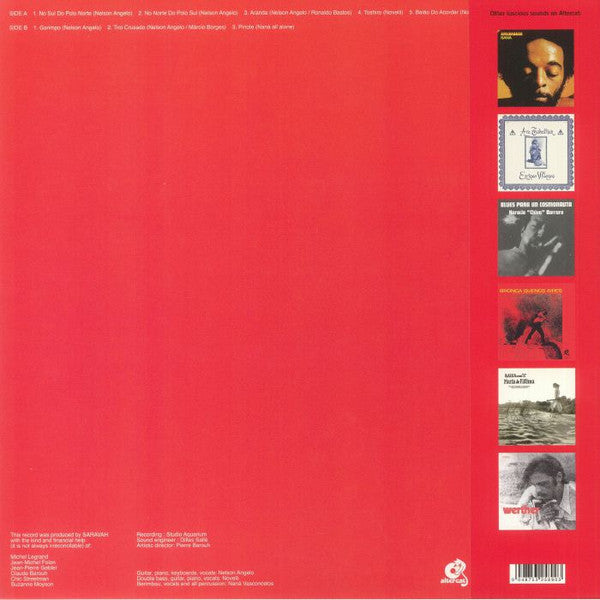 Naná Nelson Angelo Novelli – Naná Nelson Angelo Novelli (LP, Altercat Records, 2023) Back Cover