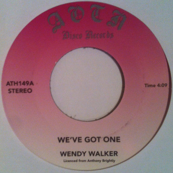 Wendy Walker Legal Assault – We've Got One / Nice And Slow (7", Athens Of The North, 2023) Front Cover