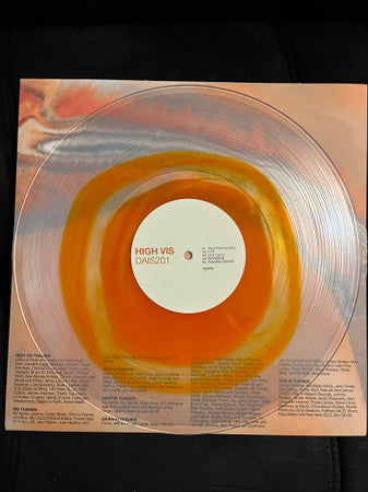 High Vis – Blending (LP, Orange-in-Clear, Dais Records, 2022) Front Cover