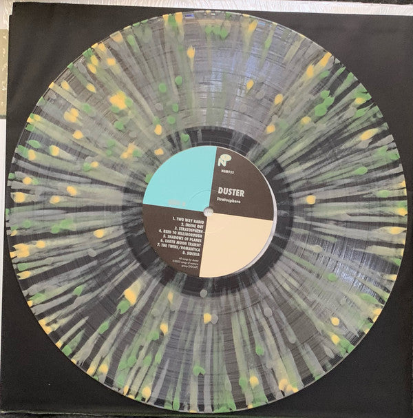 Duster – Stratosphere (LP, Clear w/ Yellow & Green Splatter, Numero Group, 2023) Image 5